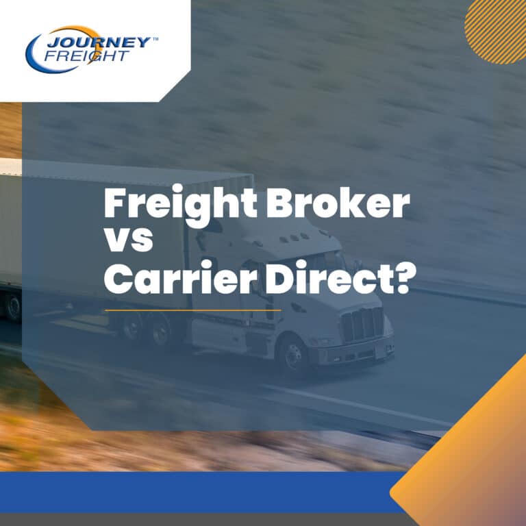 Freight Broker vs Carrier Direct?