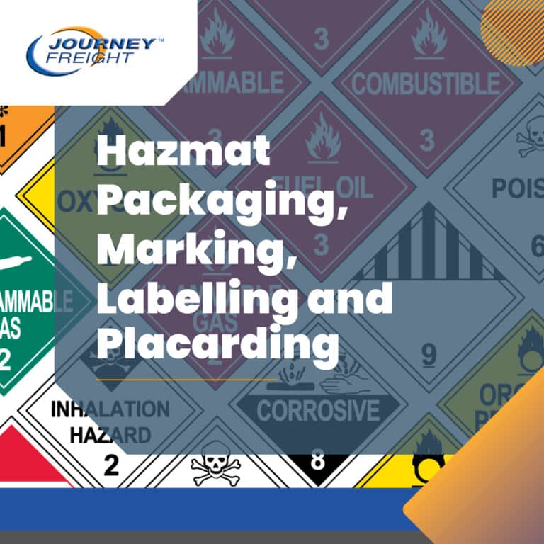 hazardous materials placards