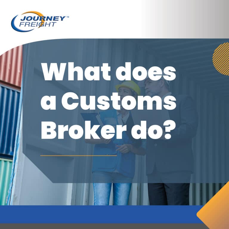 what does a customs broker do?