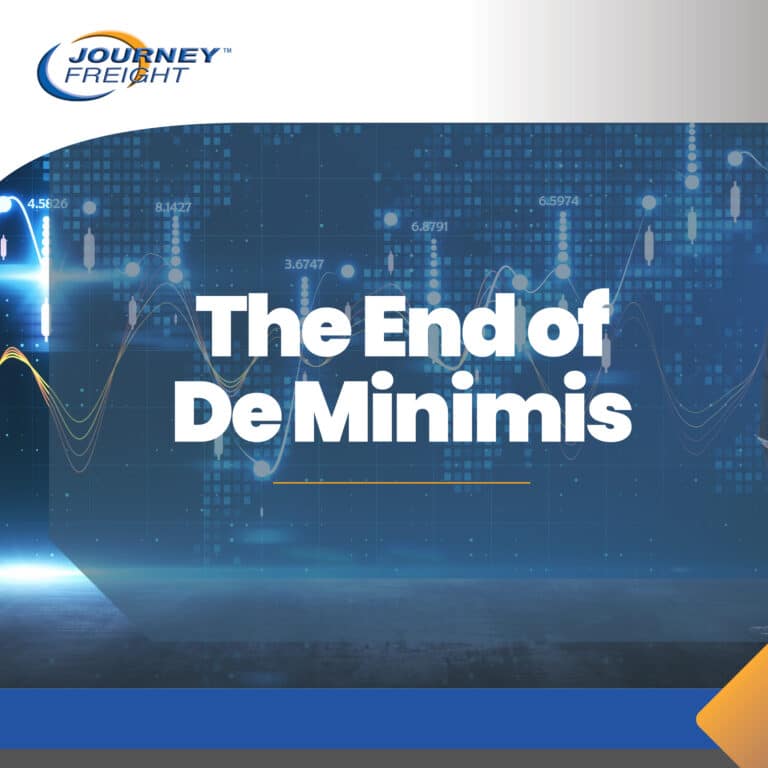 the end of deminimis