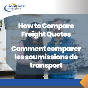how to compare freight quotes