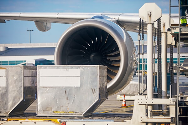 loading high value air freight