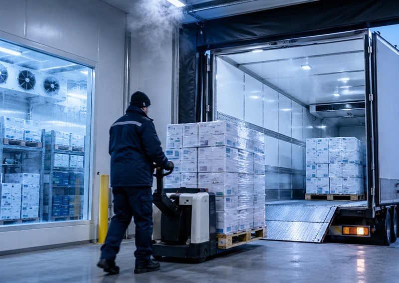 loading reefer
