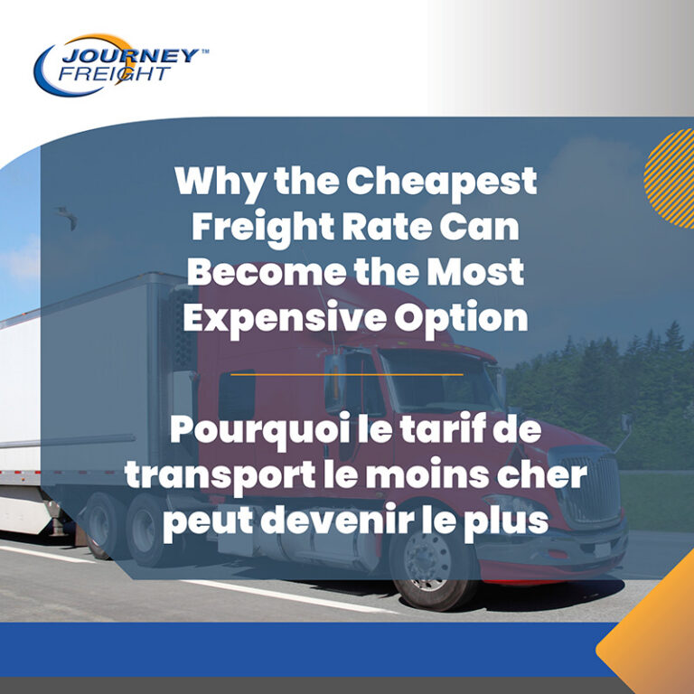Why the Cheapest Freight Rate Can Become the Most Expensive Option
